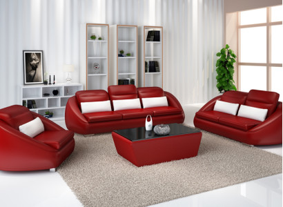 Luxury Sofa set 3+1+1 Seater Living room Designer Furniture Sofa Couch